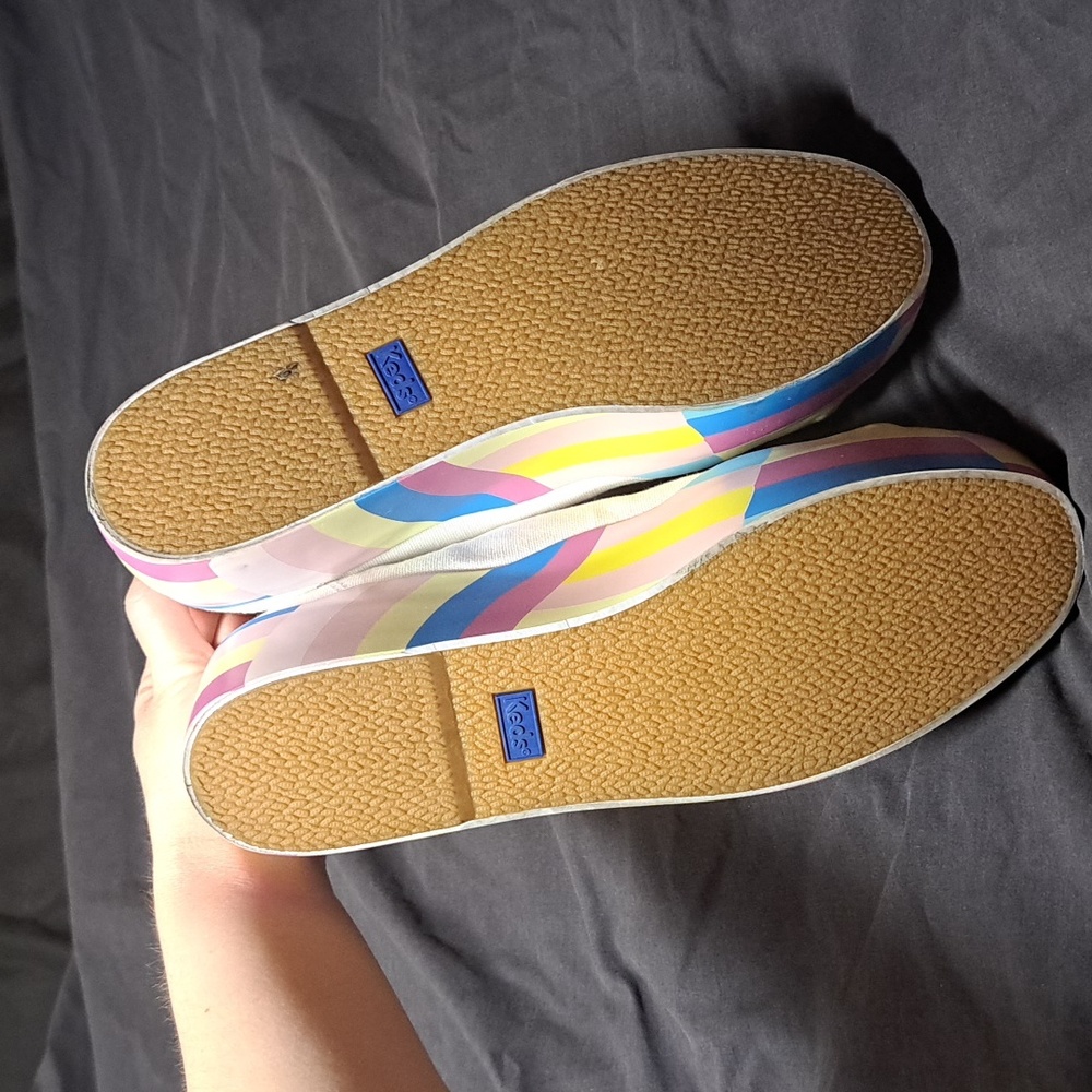 NWOT Keds Triple Up Wavy Platform Sneaker Womens Size 9 - Picture 14 of 15